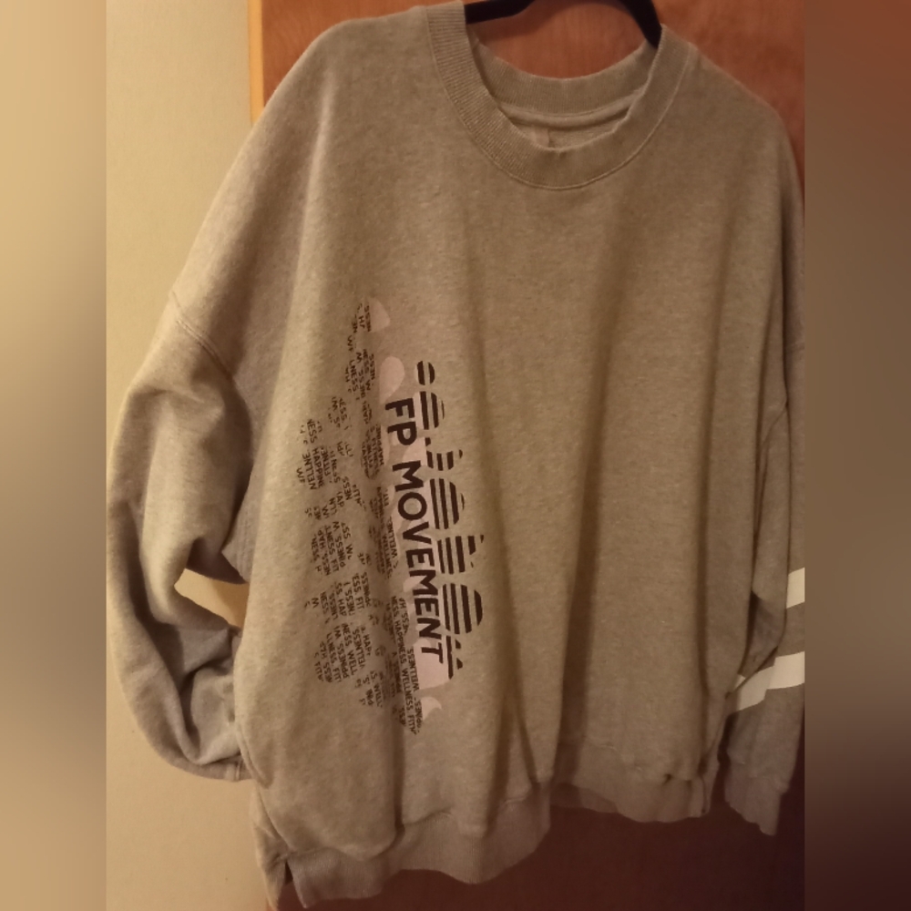 FP Movement by Free People Gray Sweatshirt